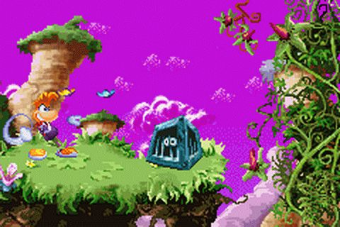 Rayman Games for GBA